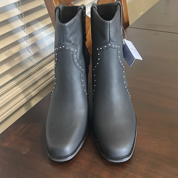 Aerosoles Lazu Western Boot Black Studded Size 10.5 – NWT Minor Defects - Picture 11 of 14